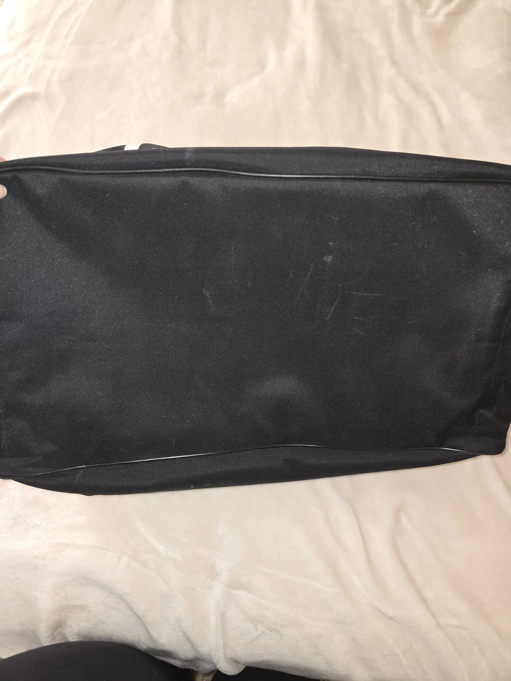 Champion Gray and Black Men’s Duffel Bag with Shoulder Strap